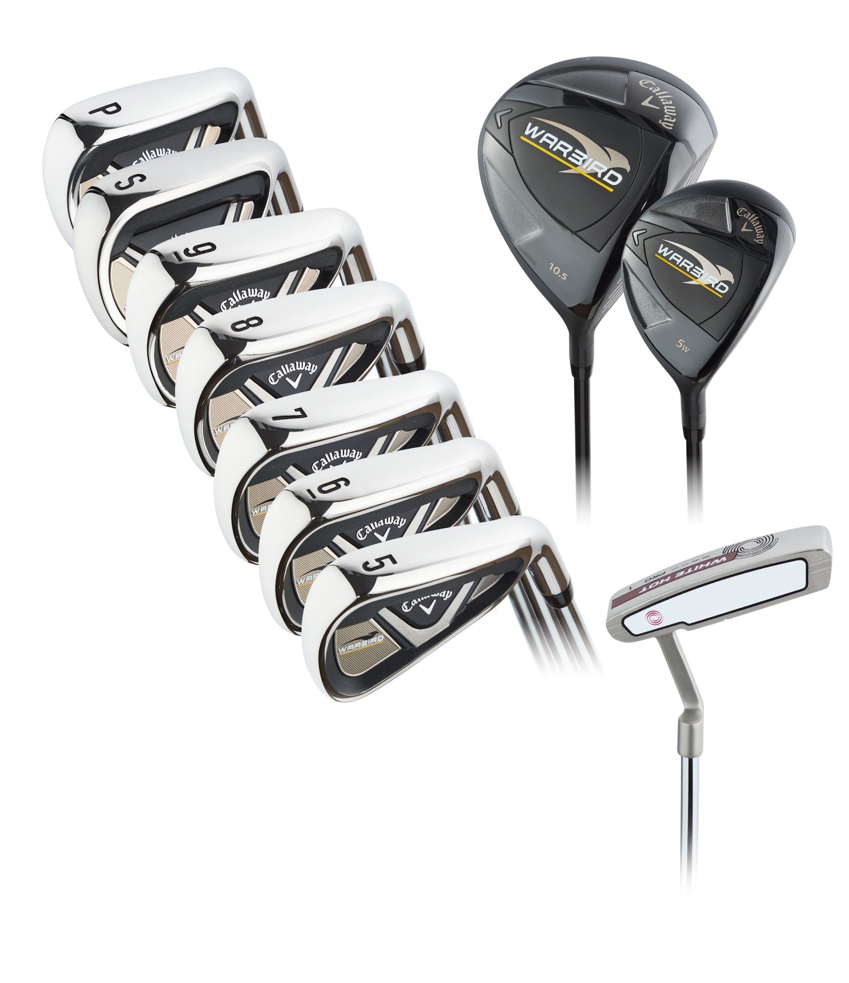Callaway Warbirds Männer Golf Club Set, schwarz