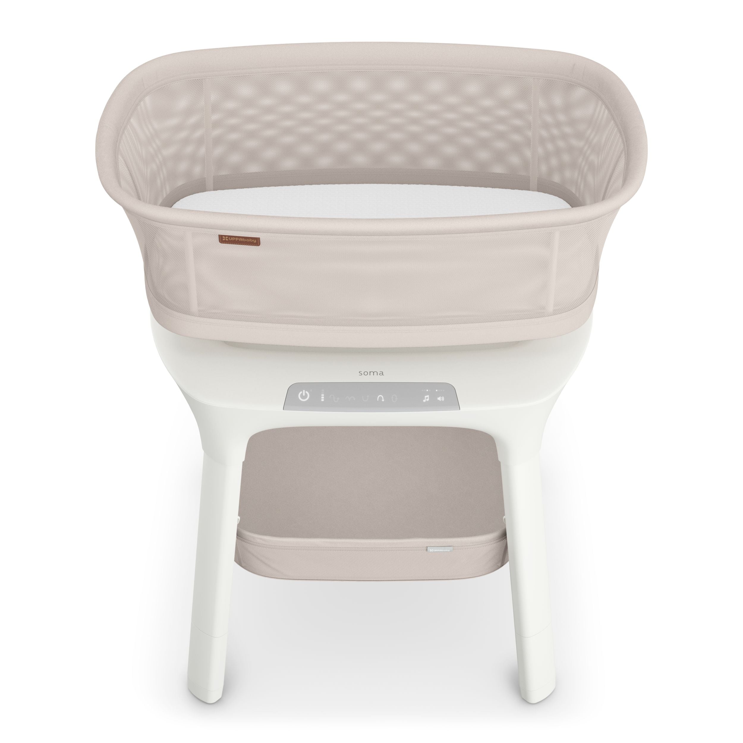 UPPAbaby Motion Smart Sleep Bassinet, Sandmelange