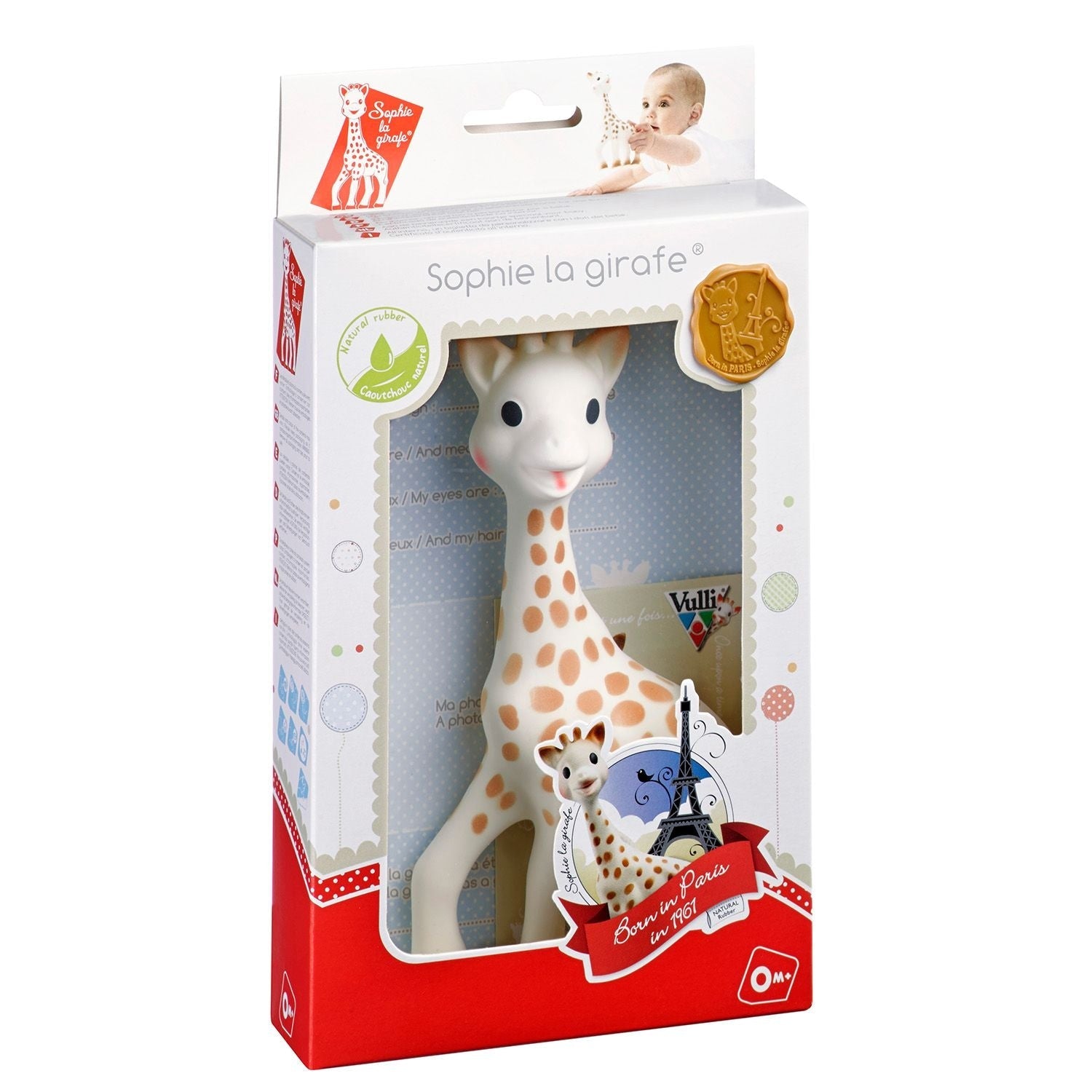 Sophie la girafe quietschendes Spielzeug für Babys, Alter 0m+