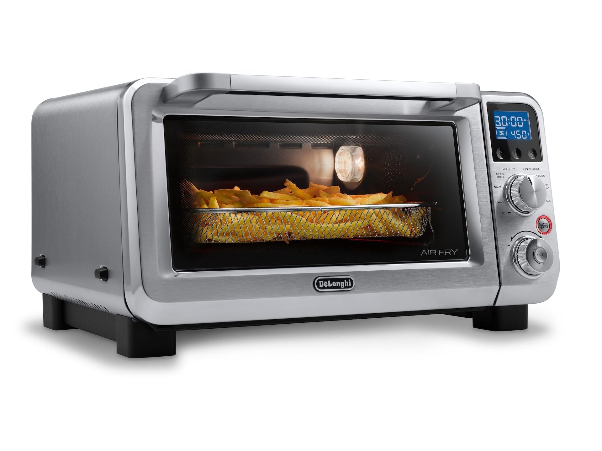 De'Longhi Livenza Compact Countertop Convention Luftfritteuse Toaster Ofen mit 9 voreingestellten Funktionen
