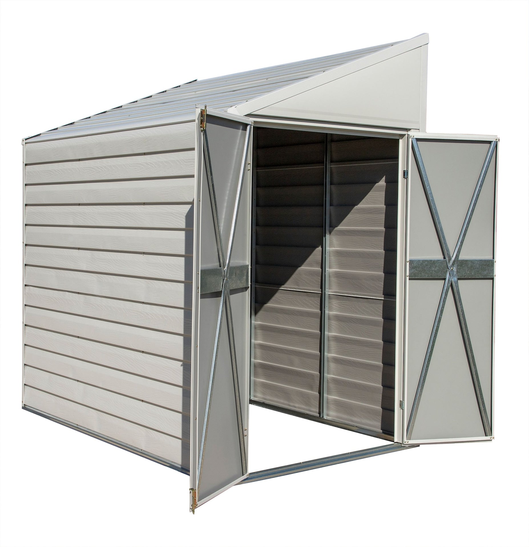 Arrow Yardsaver elektroverzinkten Stahl Lagerhaus, 4-ft x 7-ft