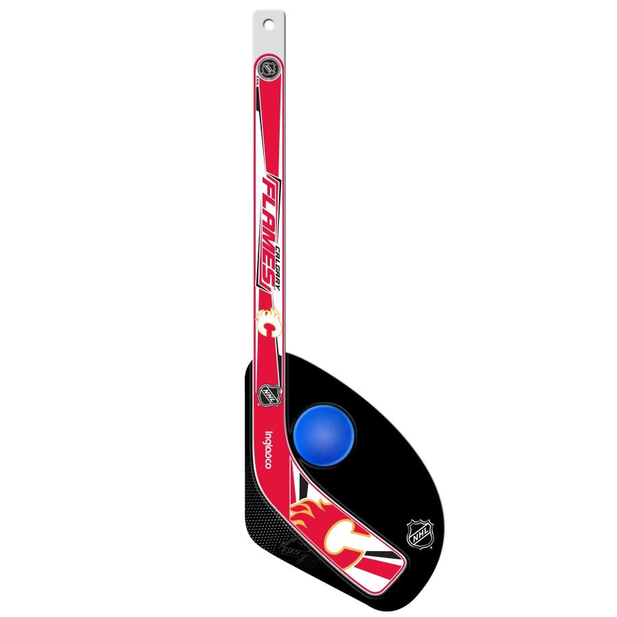 NHL Calgary Flames Mini-Hockeyschläger/Ballset