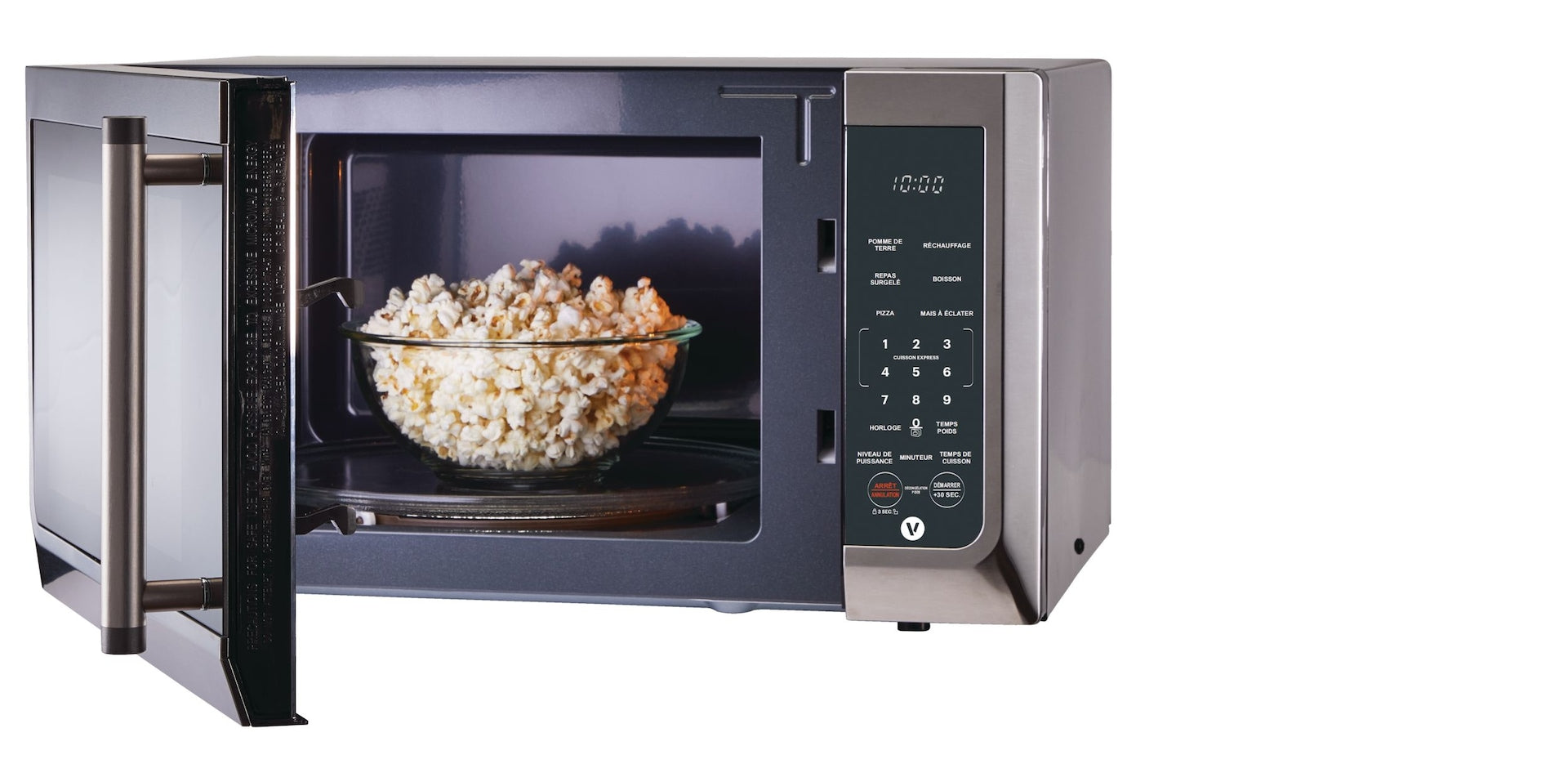 Vida Mikrowelle, Edelstahl, 1,1-cu-ft
