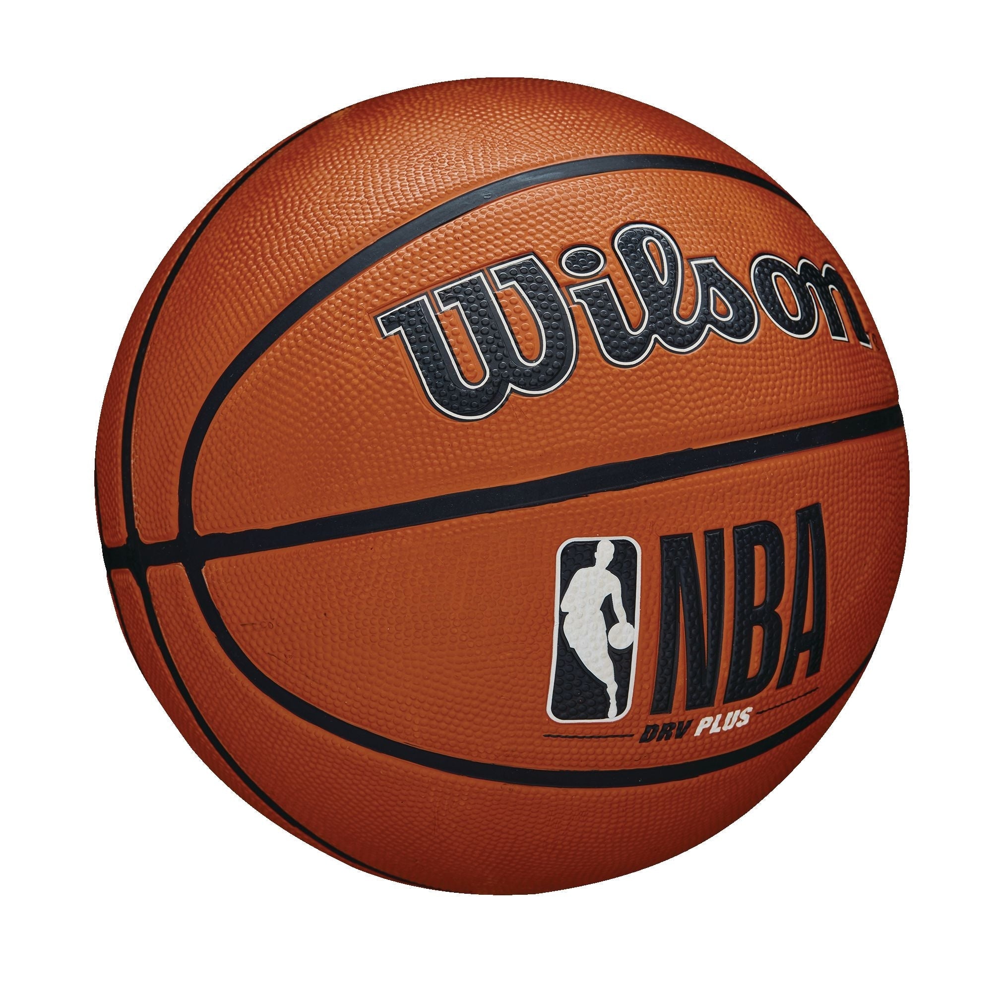 Wilson NBA DRV plus Outdoor Gummibasketball, offizielle Größe 7 (29,5-in), braun
