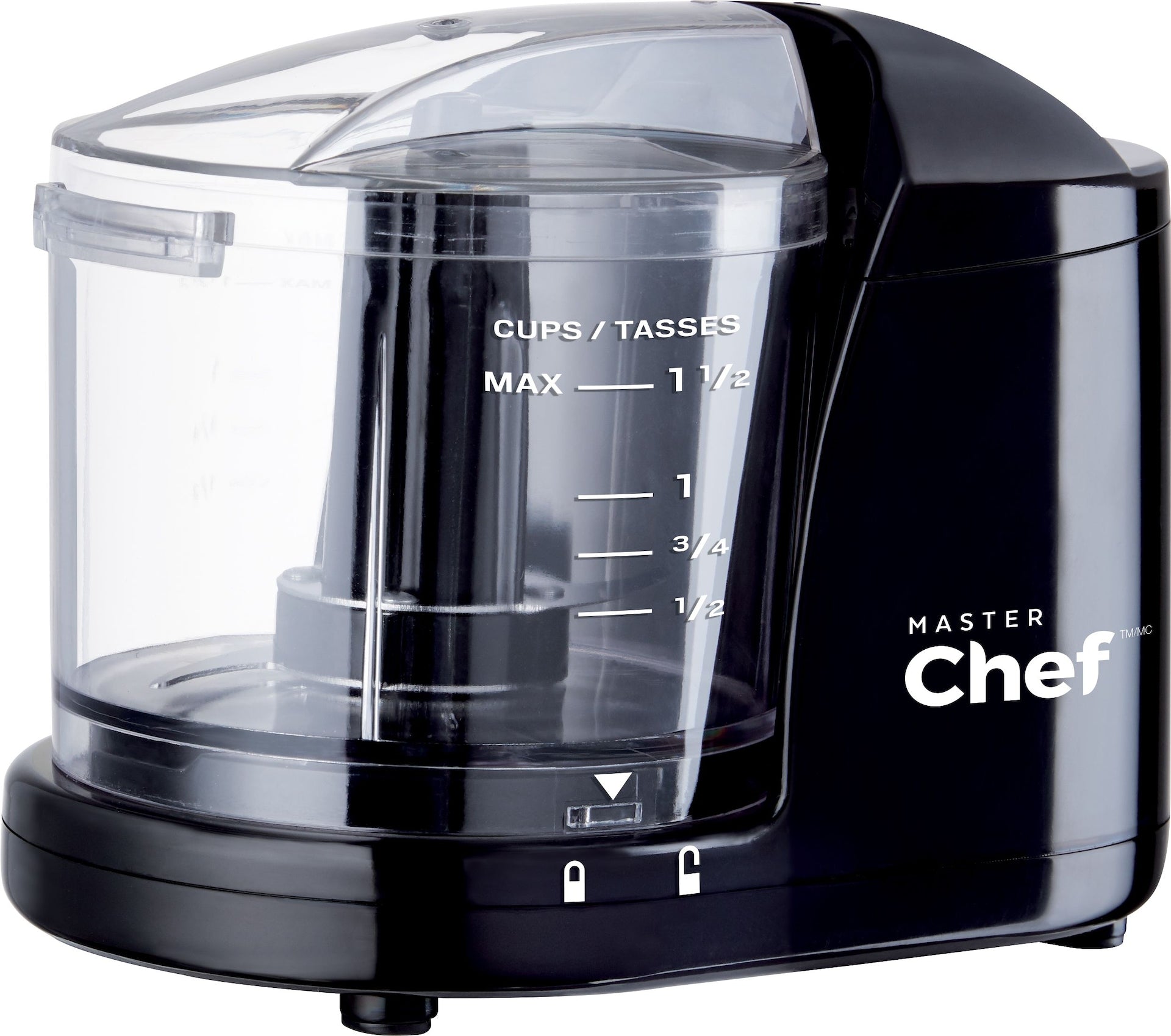 MASTER Chef Kompakt-Mini-Hubschrauber/Lebensmittel-Hubschrauber schwarz