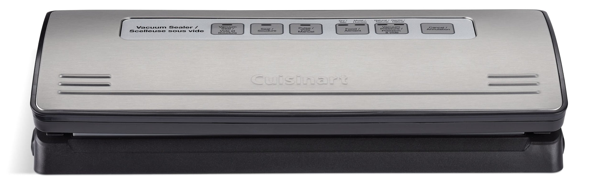 Cuisinart Eintouch-Vakuumversiegeler, Edelstahl, schwarz