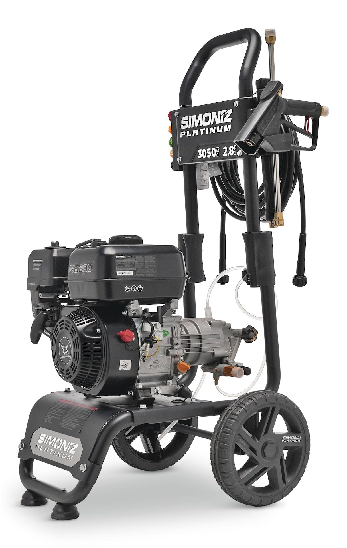 Simoniz Platin 3050 PSI 2,8 GPM Gasdruckwäscher mit Streckstab