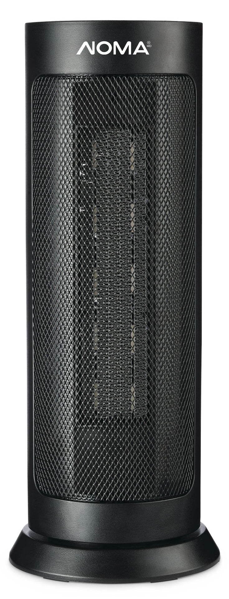 NOMA oszillierende digitale Turmkeramikheizung mit Fernbedienung und Thermostat, schwarz, 18-in