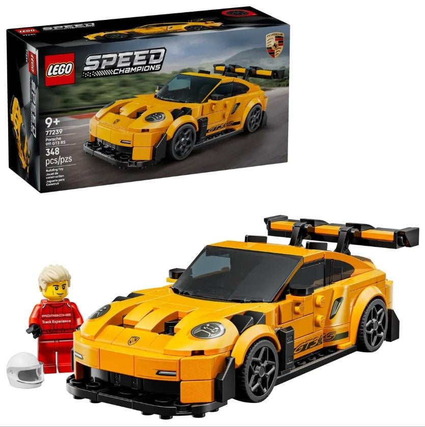 LEGO Speed Champions porsche 911 GT3 RS Superauto - 77239, 348-pcs, Alter 9+