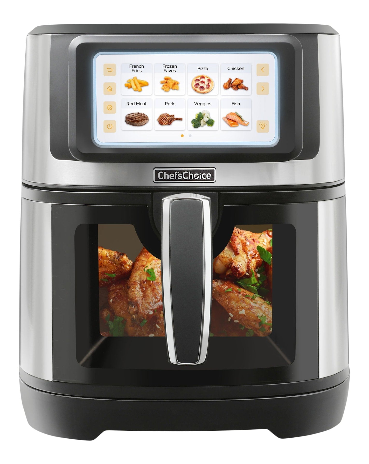 Chef'sChoice Luftfritteuse mit TFT Touchscreen Display, 7-qt