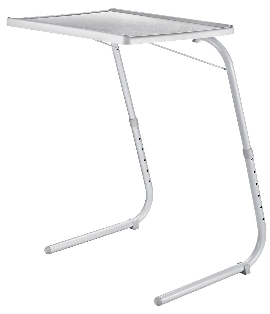 Maison kleen neigungs-a-tisch tragbare höhenverstellbare fernsehschale/laptop-tisch, weiß