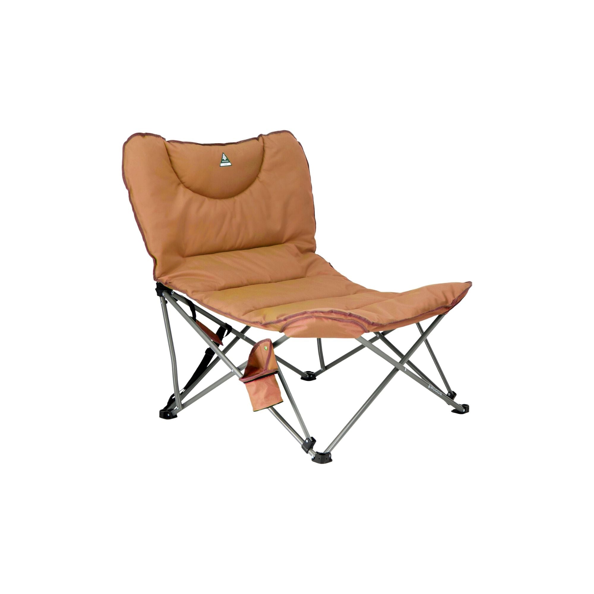 Woods Mammutfalt-Campingstuhl mit Becherhalter, Dijon