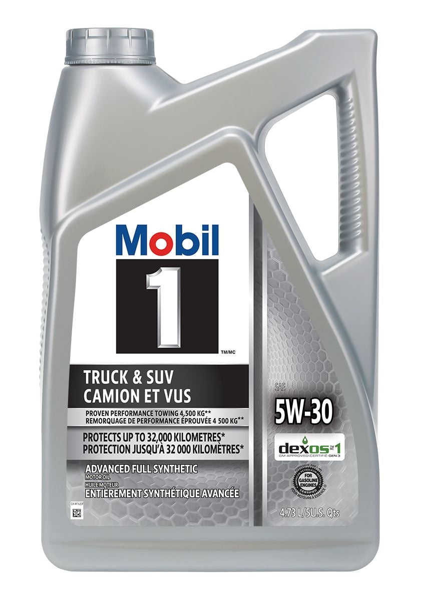Mobil 1 LKW & SUV 5W30 synthetischer Motor / Motoröl, 4,73-l
