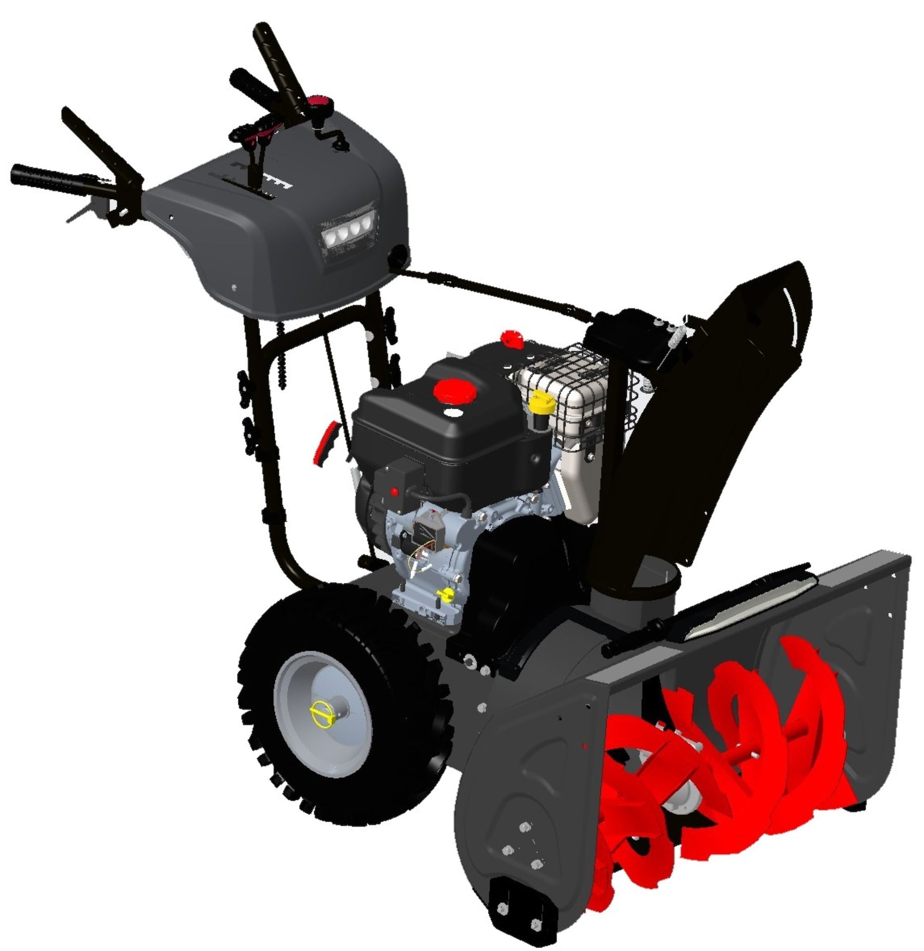 Briggs & Stratton 2-stufiger Gas-Schneebläser mit elektrischem Start, 306cc, 27-in