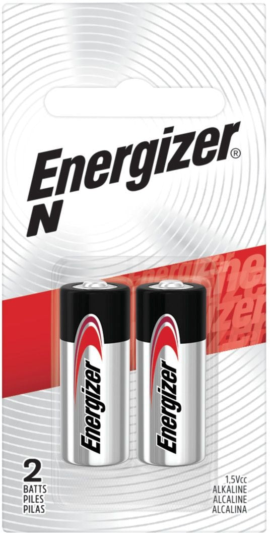 Energizer 2-pk E90 1,5v / 1,5 Volt n Größe alkalische Batterien, langlebig