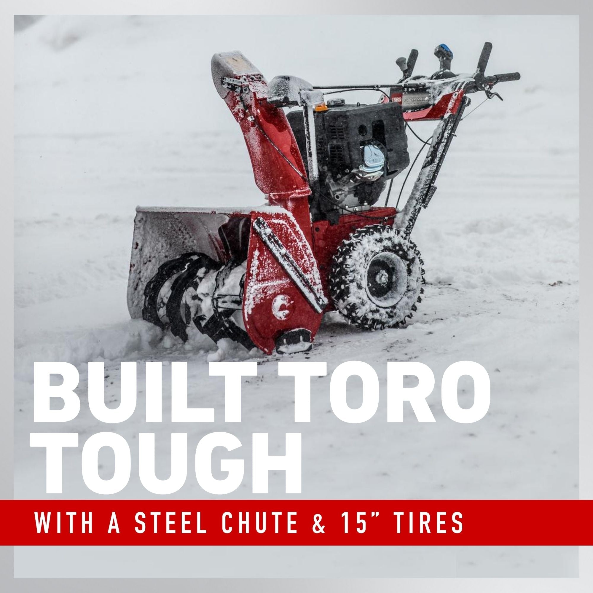 Toro Leistung max. 724 OE 212cc zweistufiger Schneebläser, 24-in