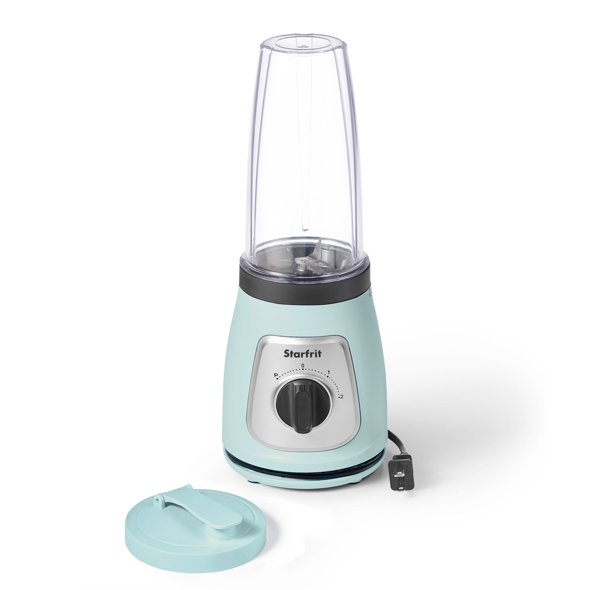 Starfrit Persönlicher Mixer mit Verschlussdeckel, hellblau