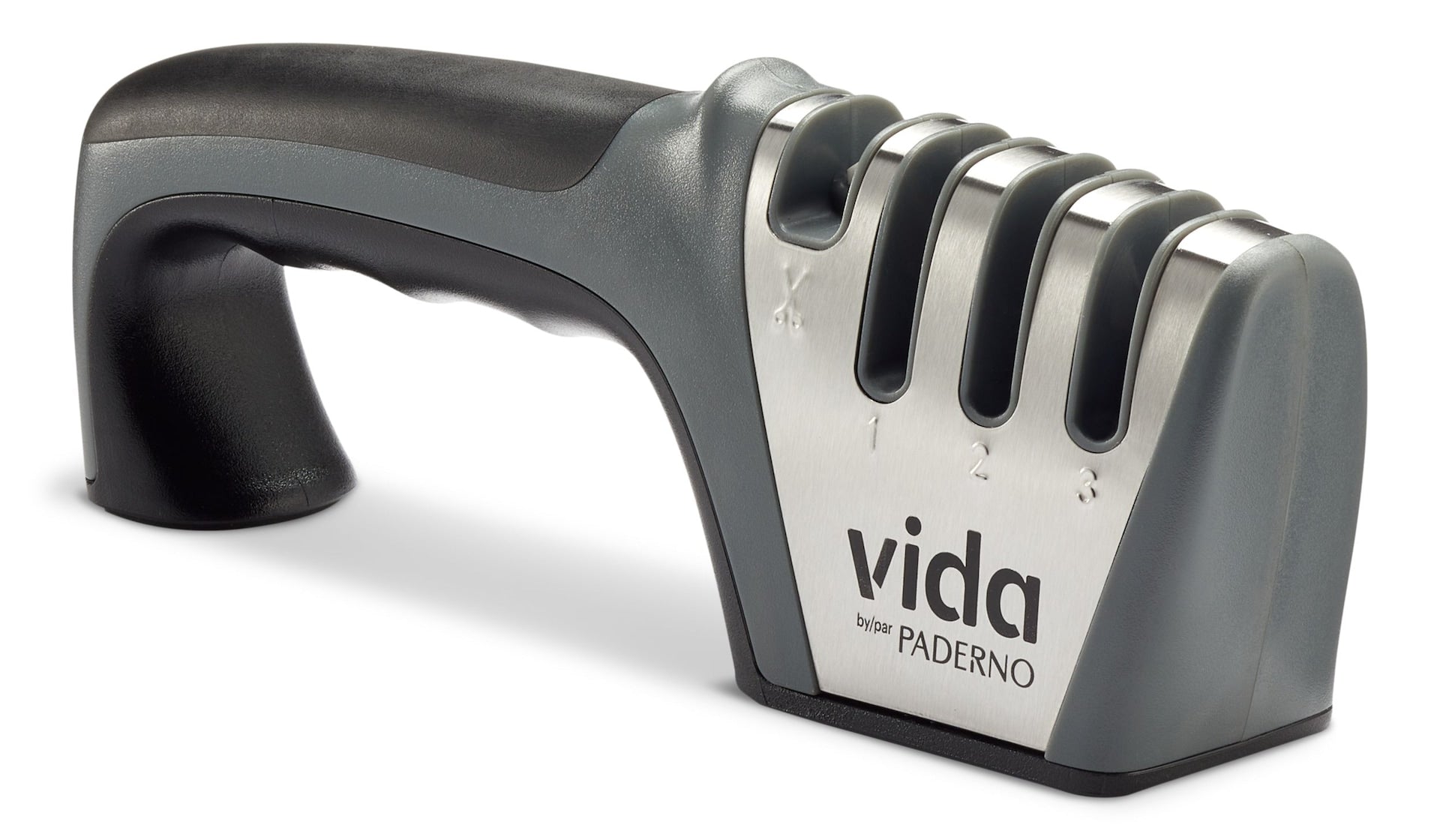 Vida by PADERNO 4-in-1 Messer & Scherspitzer mit ergonomischem Griff