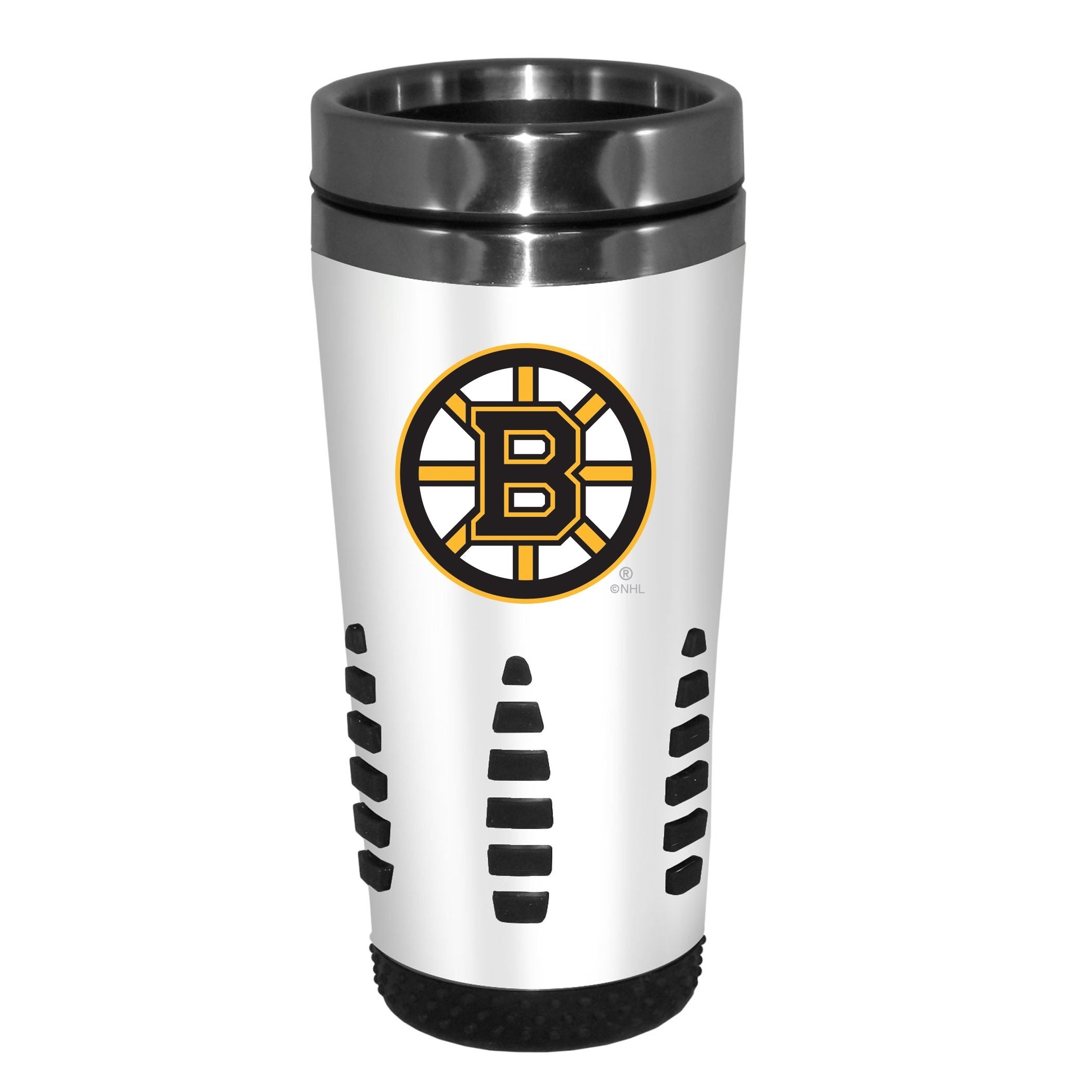 NHL Boston Bruins Hockey-Logo Huntsville Reisebecher, 16-oz