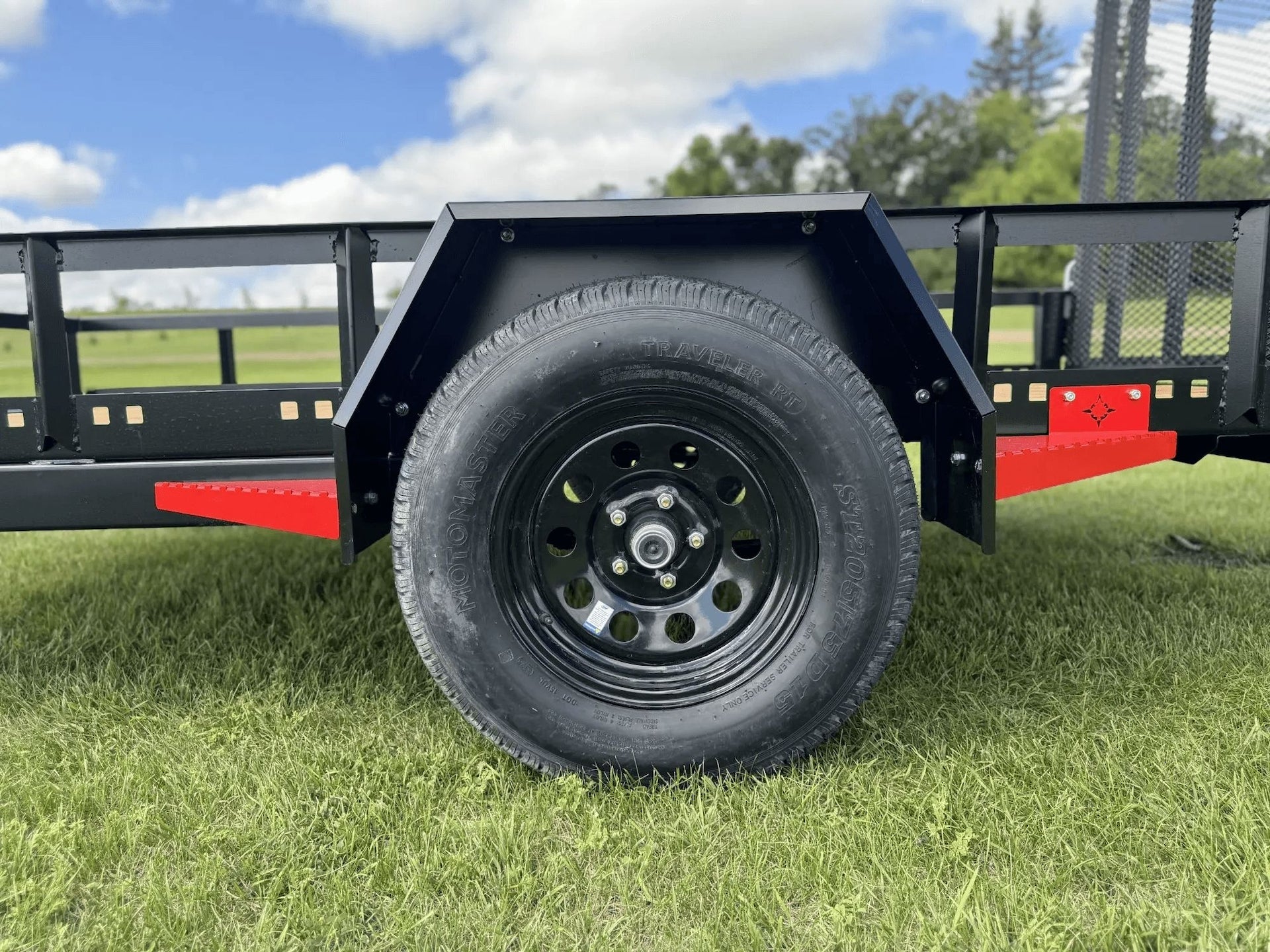 True North 60-in x 10-ft Landschaft Utility Trailer mit Rampentor