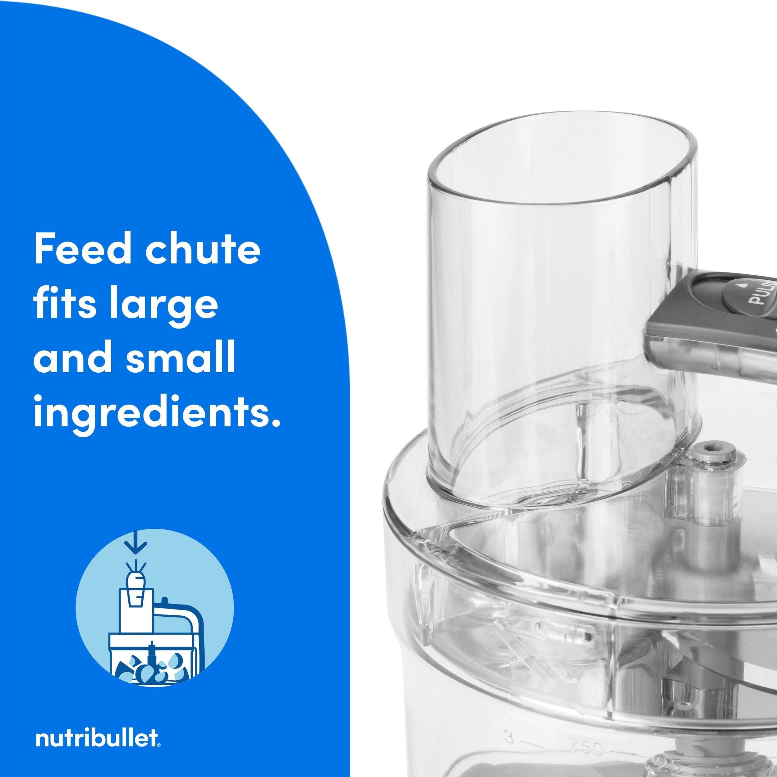Nutribullet grenzenlose Küchenmaschine, schwarz