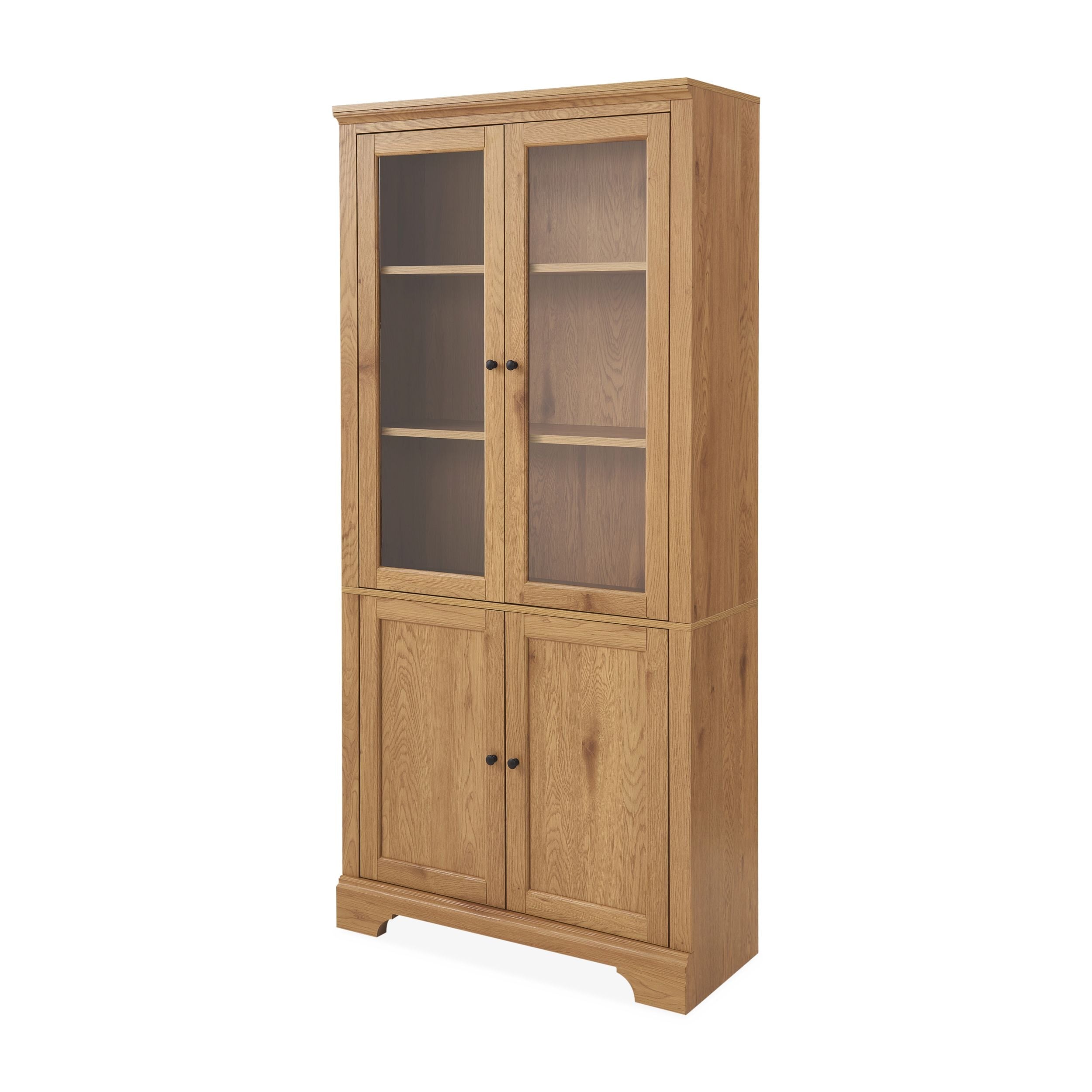 Canvas Mehrzweckschrank, Eichenholz