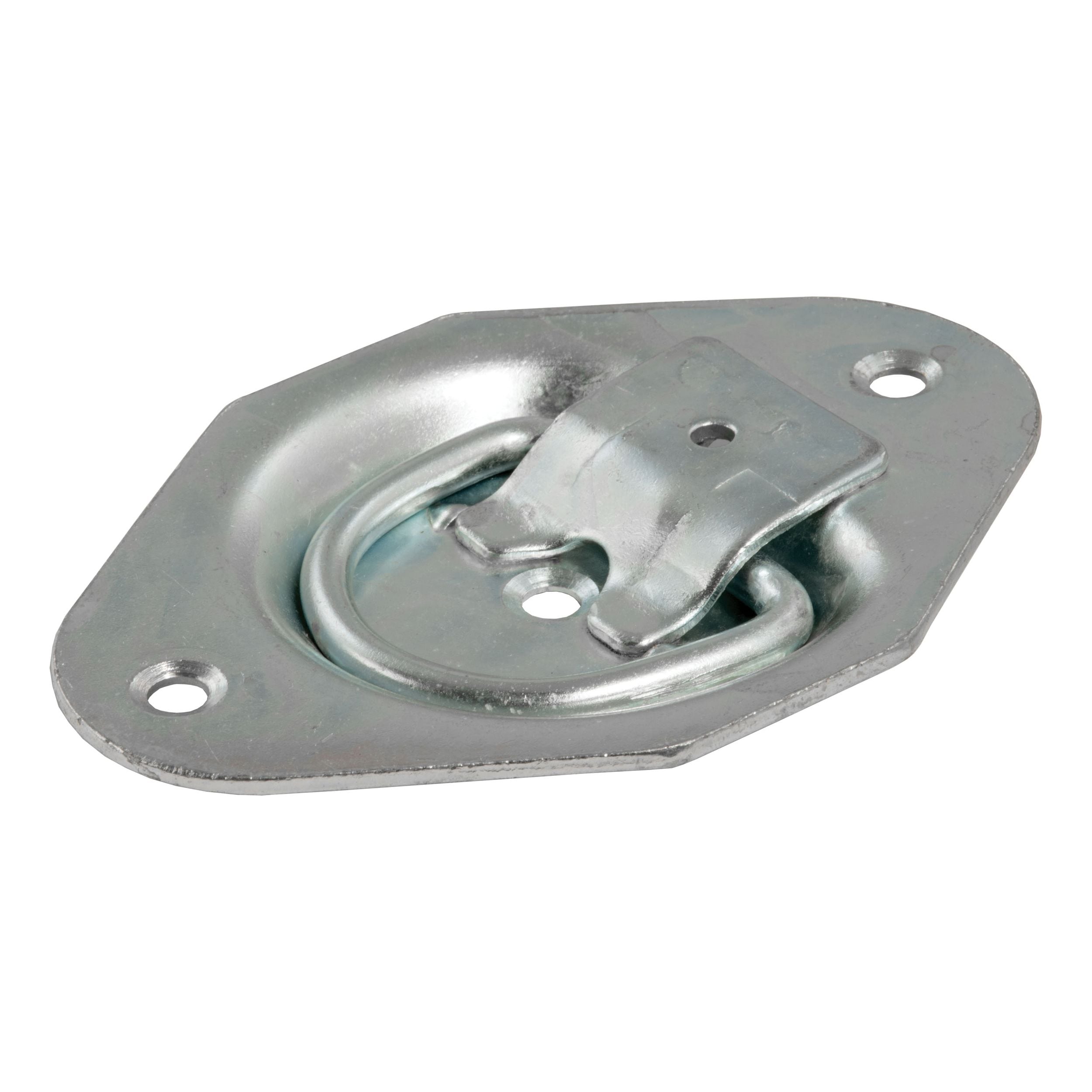 CURT 1-3/8-in x 1-7/8-in vertiefter Bindungsring (1200-lb, klares Zink)