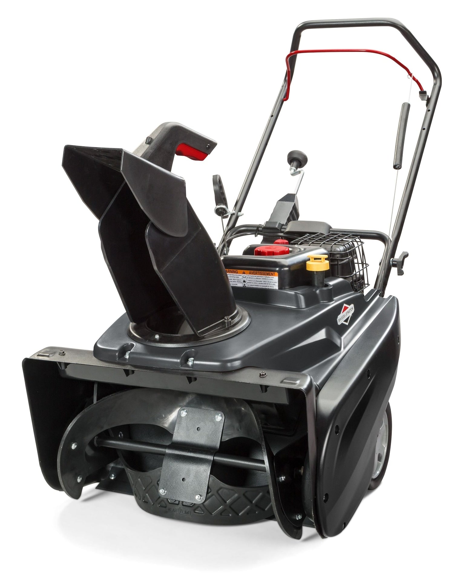 Briggs & Stratton 1022ER 208cc Einstufen-Gas-Schneebläser mit Elektrostart, 22-in