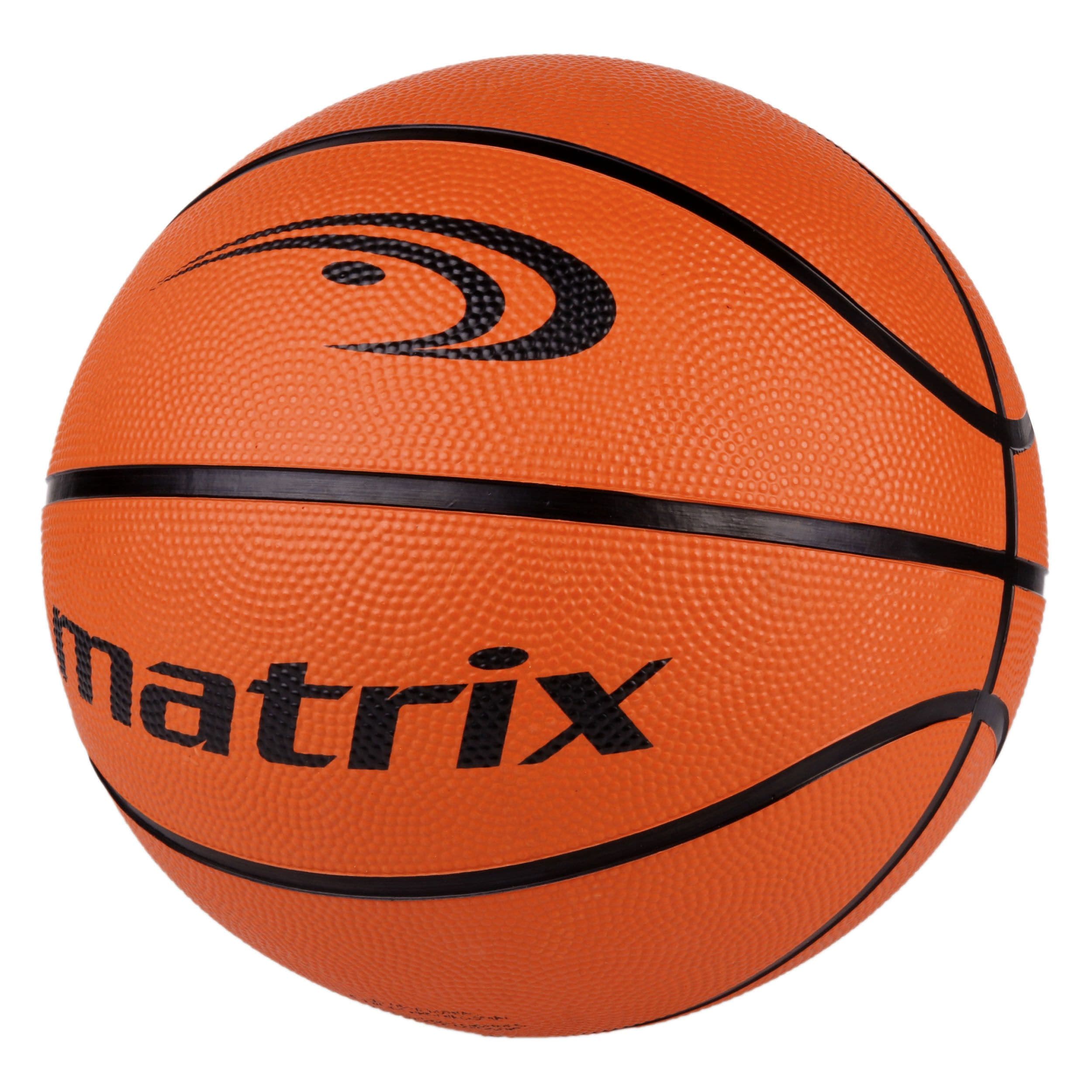 Matrix Kleiner Gummibasketball für Kinder, Größe 3 (22,5-in)