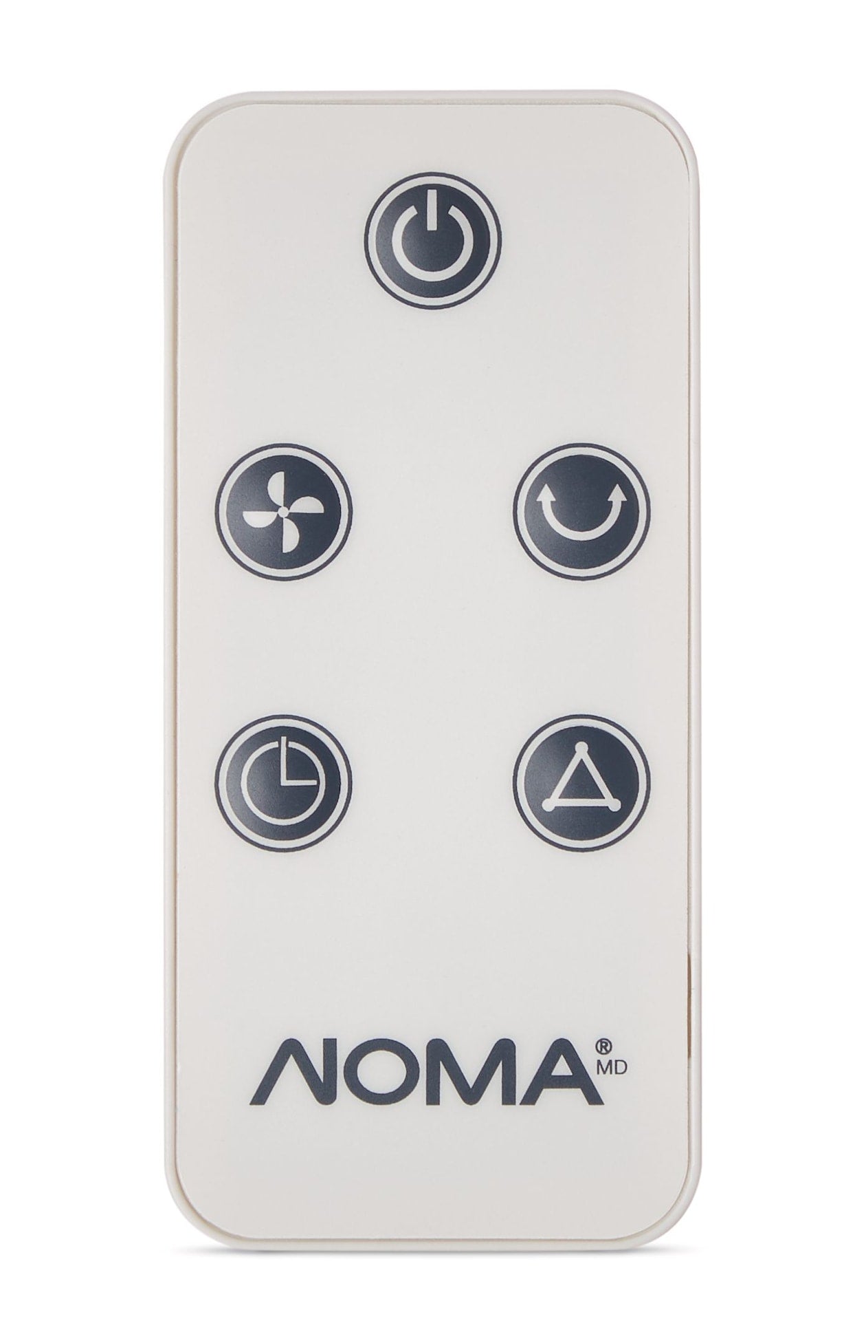 NOMA Schwingturmventilator, Fernbedienung, 3-Gang, weiß, 45-in