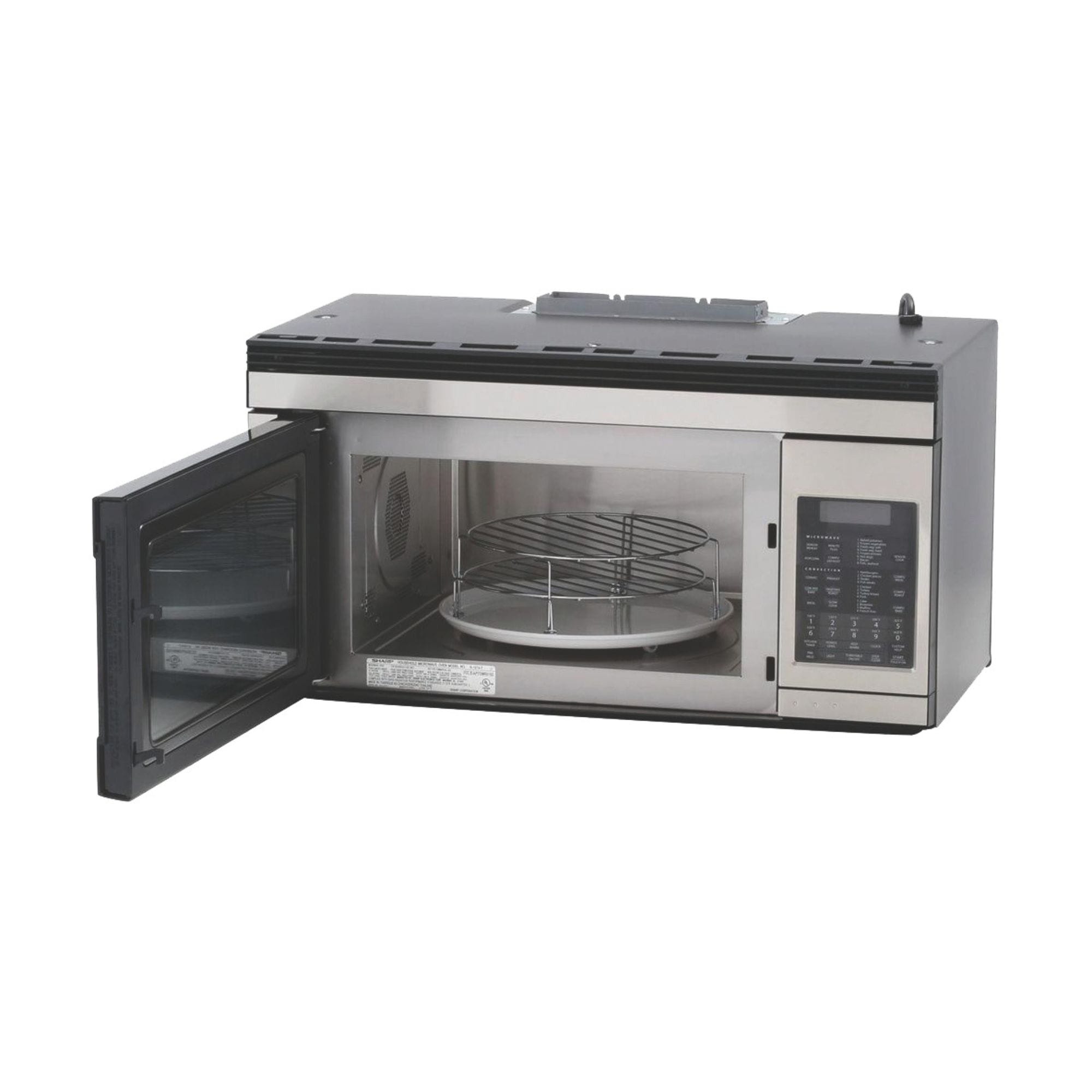 Sharp Karussell-Over-the-Range-Mikrowellenherd, 1,1-cu-ft