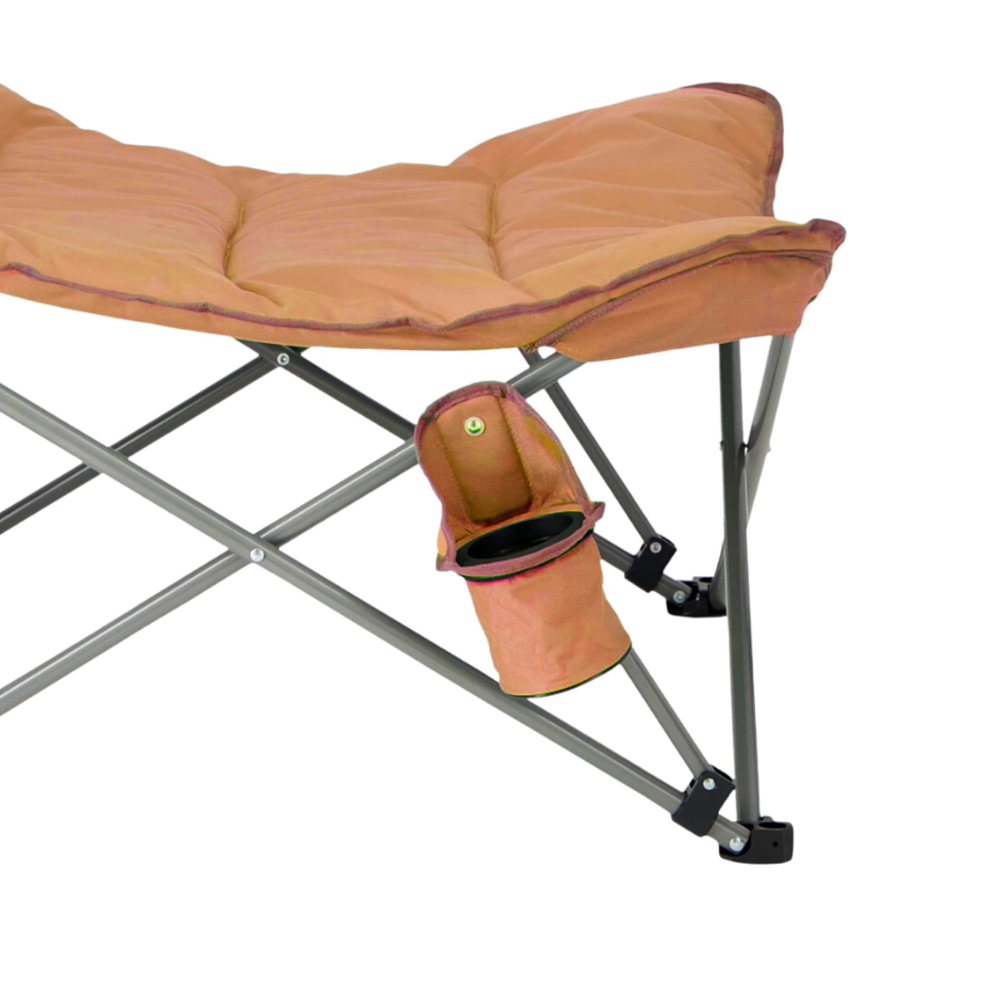 Woods Mammutfalt-Campingstuhl mit Becherhalter, Dijon