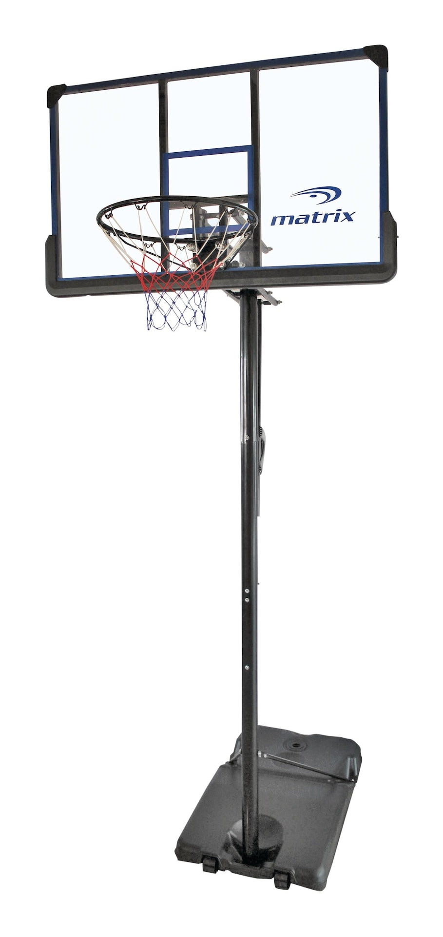 Matrix tragbares verstellbares Basketball-Backboard, Reifen & Netzsystem, 48-in