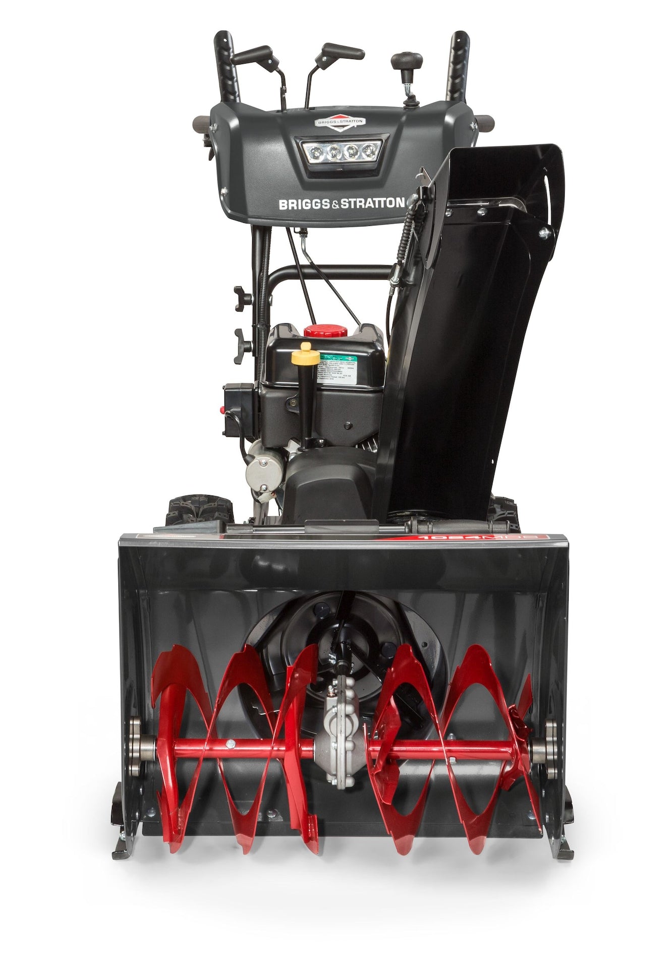 Briggs & Stratton 1696807 223cc 2-stufiger Gas-Schneebläser mit Elektrostart, 24-in