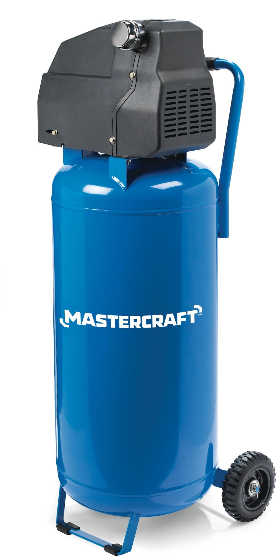 Mastercraft ölfreie vertikale 20-Gallonen-Luftkompressor mit Bonusschlauchspule, 135-PSI, 2HP