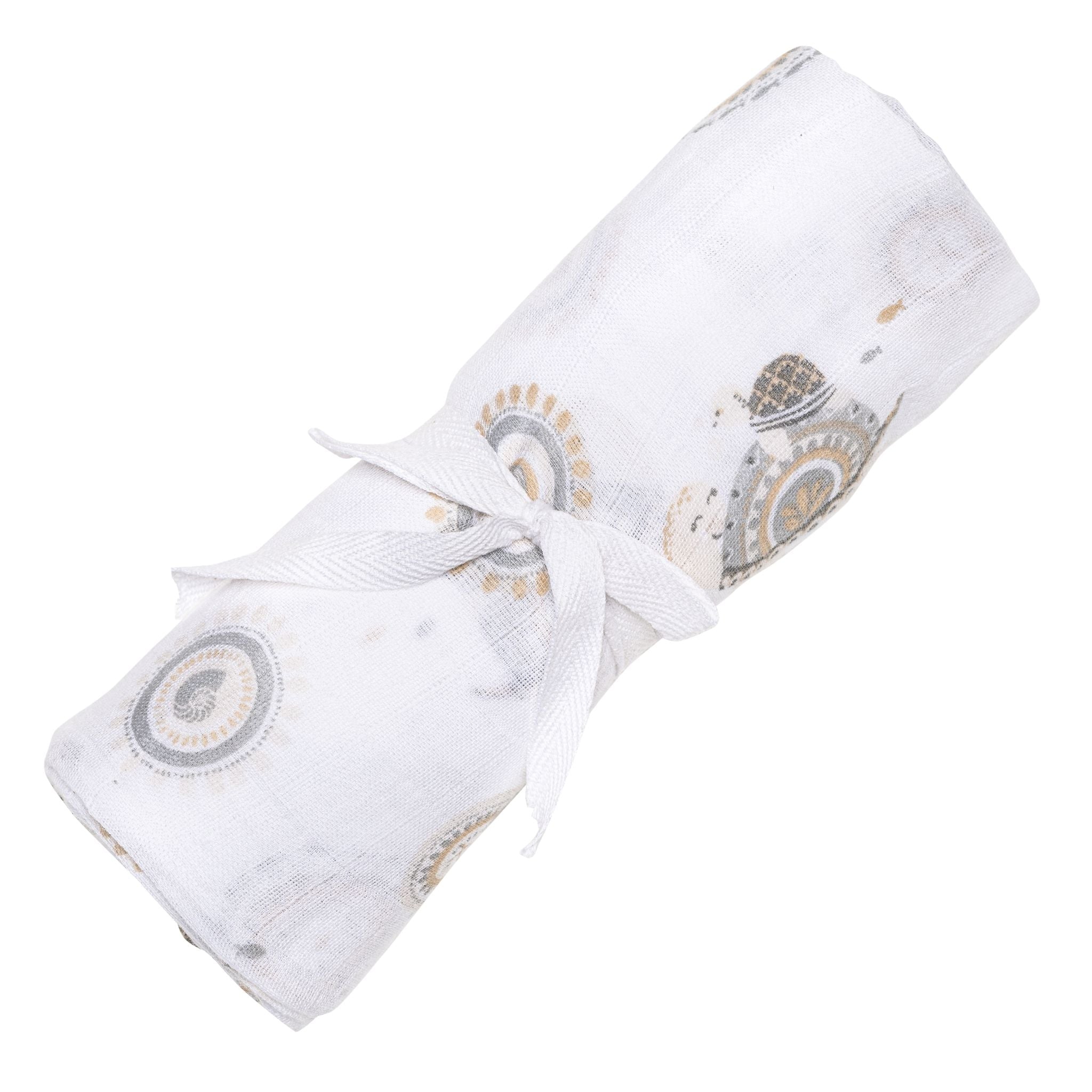 Perlimpinpin Baumwollmuschel-Baby-Swaddledecke, Schildkröten