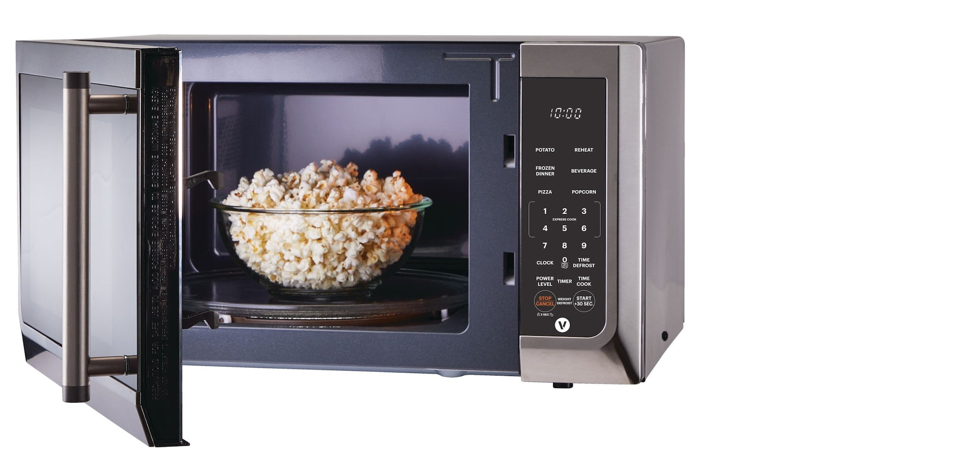 Vida Mikrowelle, Edelstahl, 1,1-cu-ft