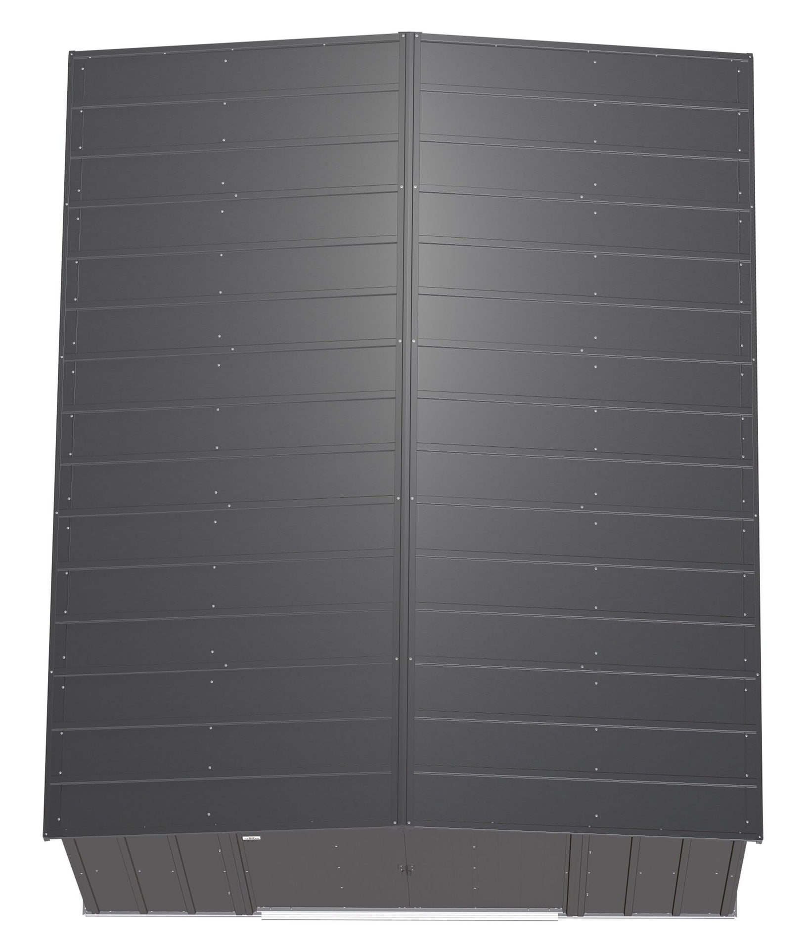 Arrow klassisches verzinktes Stahllagerhaus, Holzkohle, 10-ft x 12-ft