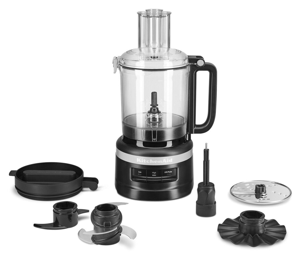 KitchenAid Küchenmaschine plus schwarze Matte, 9 Tassen