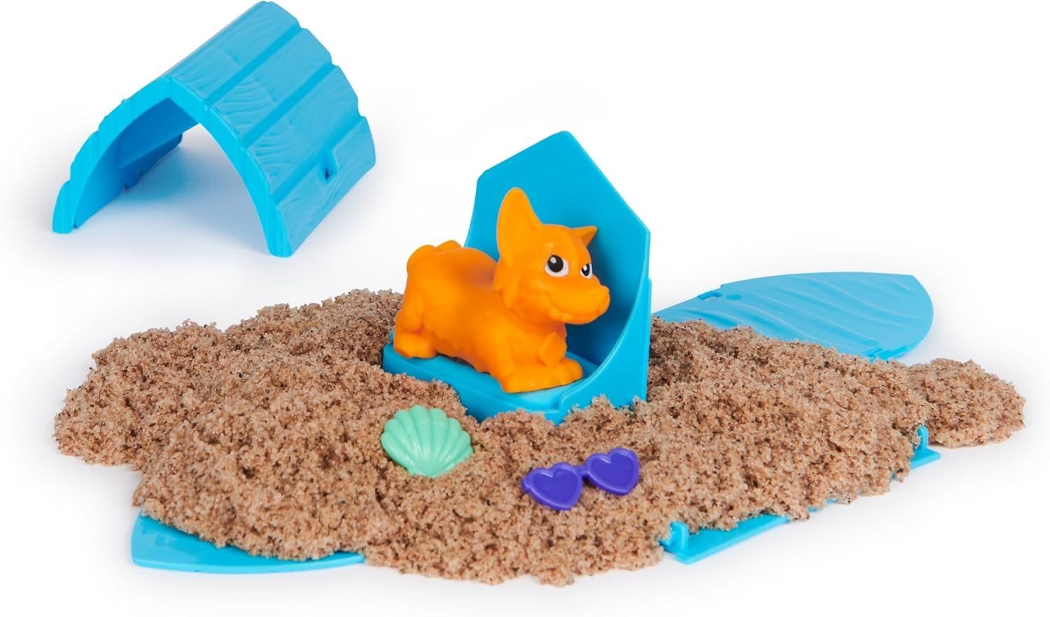 Kinetic Sand Einfarbiges Doggy-Dig-Set für Alter 5+