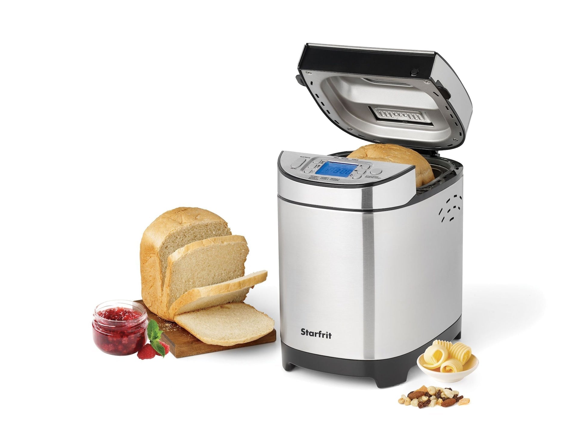 Starfrit Brotmacher für digitale Displays, Edelstahl, 2-lb