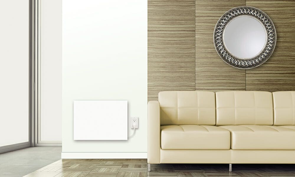 Stelpro Konvektorheizung mit eingebautem elektrischem Thermostat, 1500 W, weiß