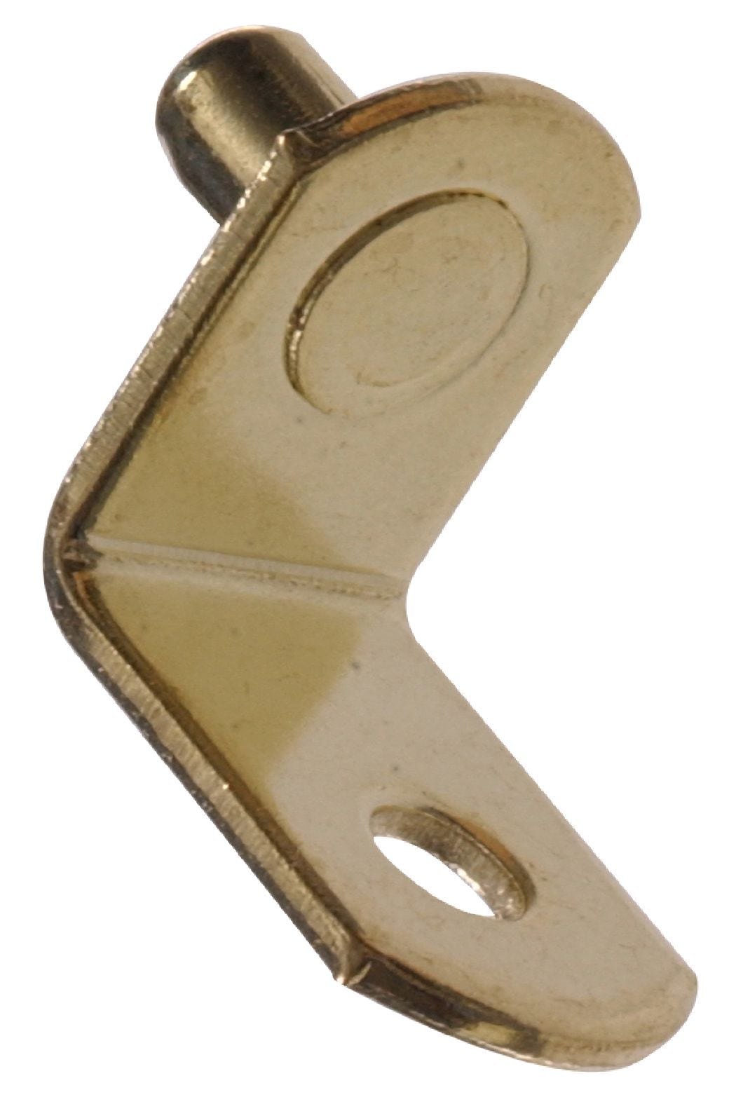 Brass Regalstiftmetrik, 1/4-in, 4-pk