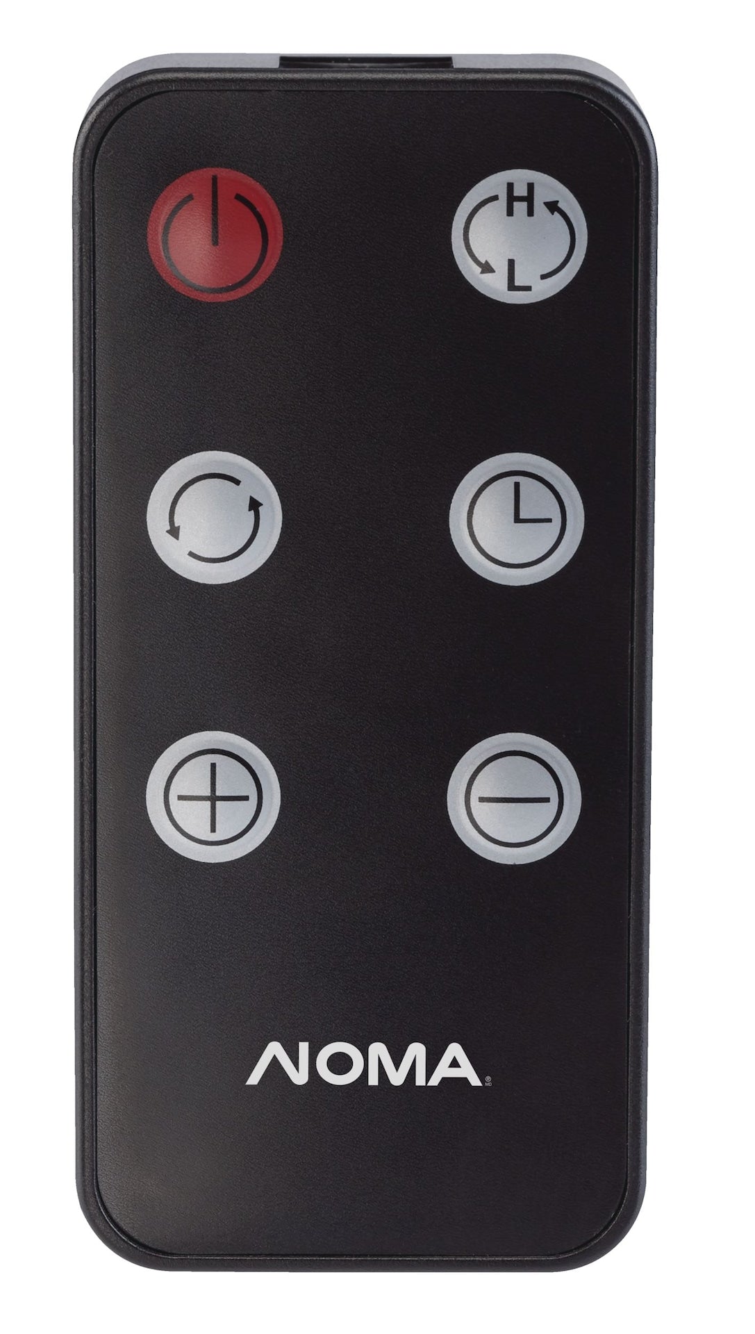 NOMA Schwingturmkeramikheizung mitFernsteuerung & Thermostat, 1500W, schwarz, 24-in