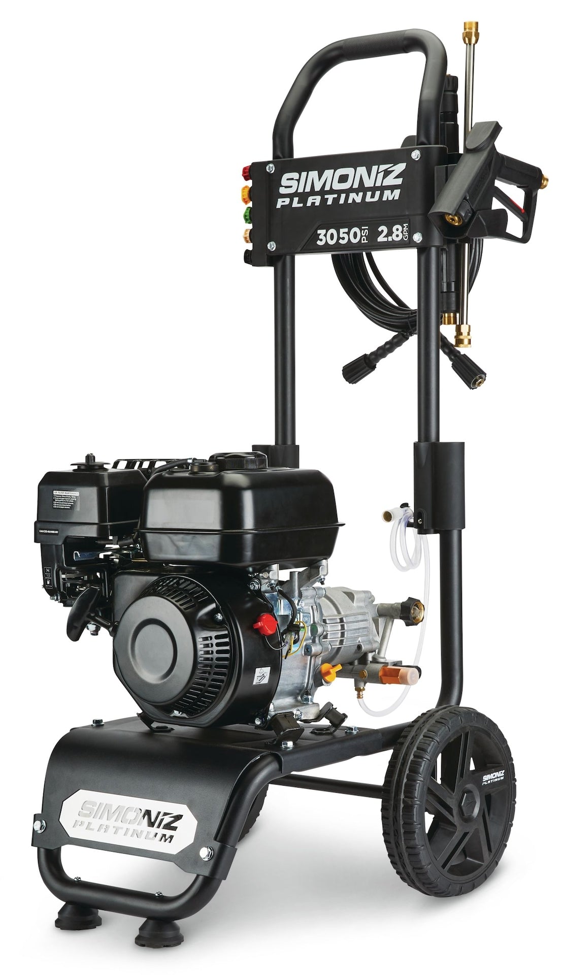 Simoniz Platin 3050 PSI 2,8 GPM Gasdruckwäscher mit Streckstab