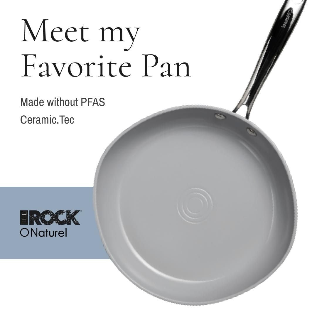 Heritage The Rock o natürliches keramisches Antihaft-Kochset, 10-pc