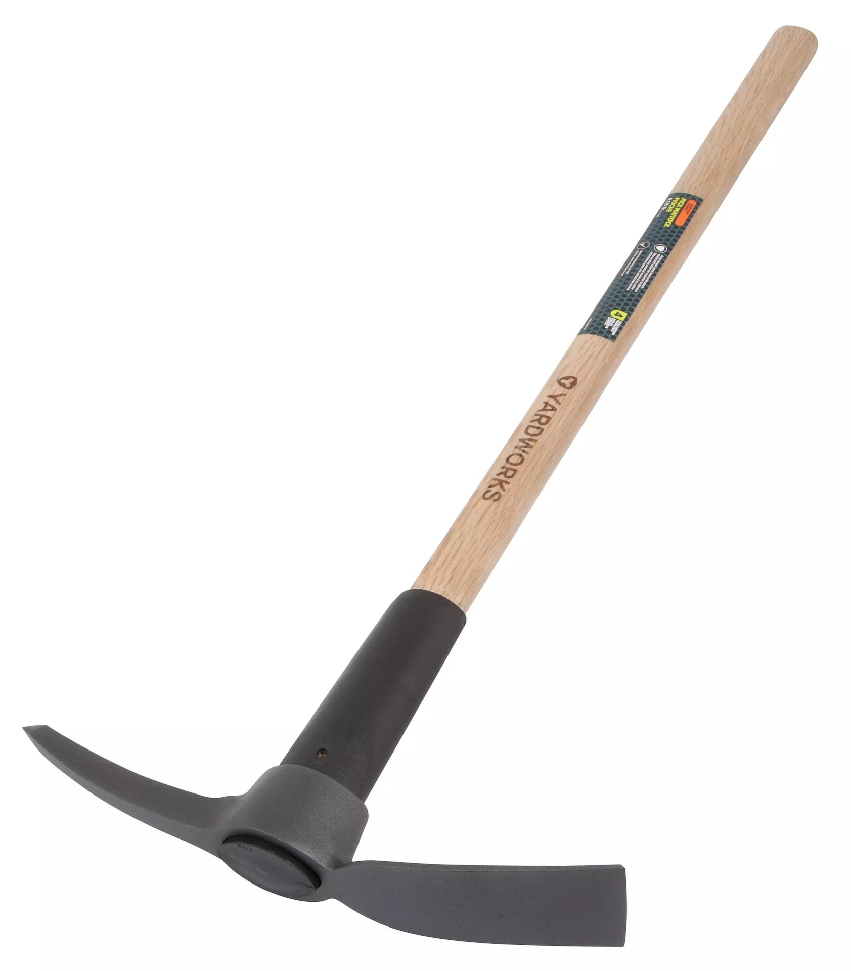 Yardworks 36-in 2,5-lb Pick / Mattock, Hartholzwelle