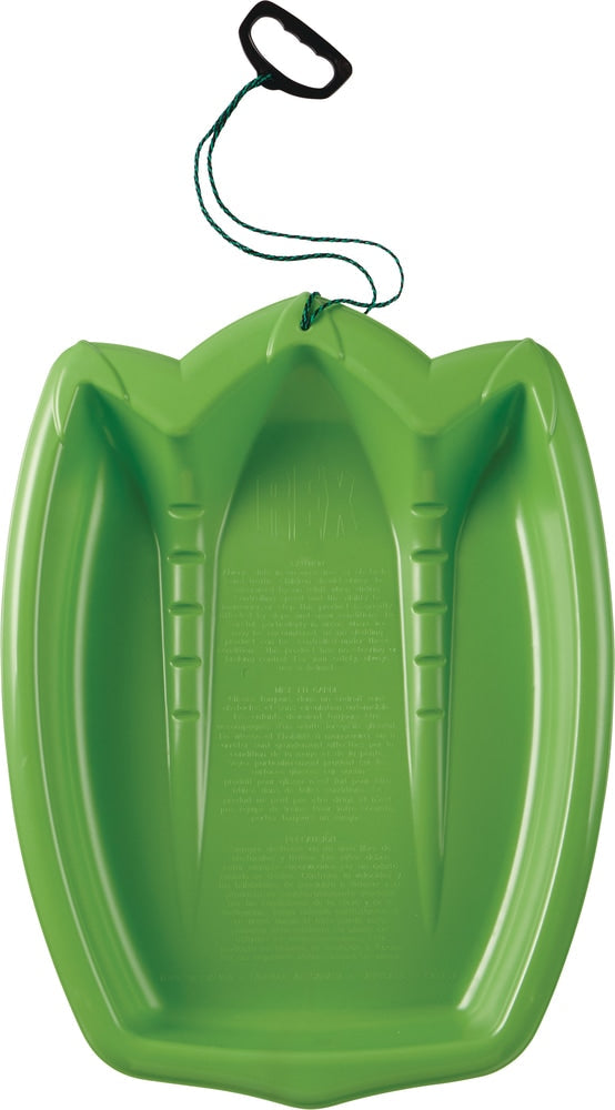 T-Rex Dinosaurier Pfoten Kinder 1-Personen-Plastik Winter Schneeschlitten / Rodel mit Schleppseil