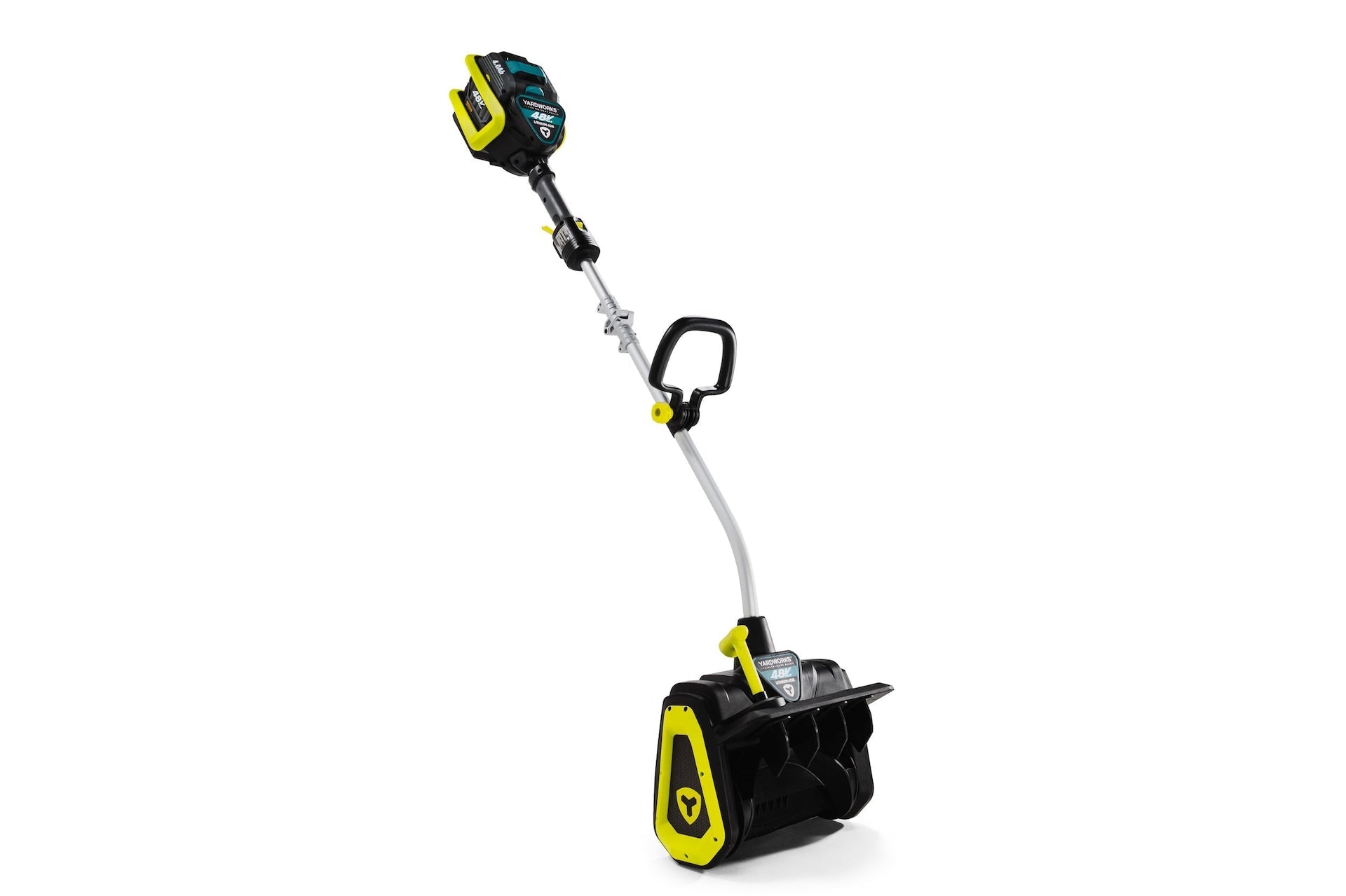 Yardworks 48V bürstenlose schnurlose Schneeschaufel mit 4Ah Batterie & Ladegerät, 12-in