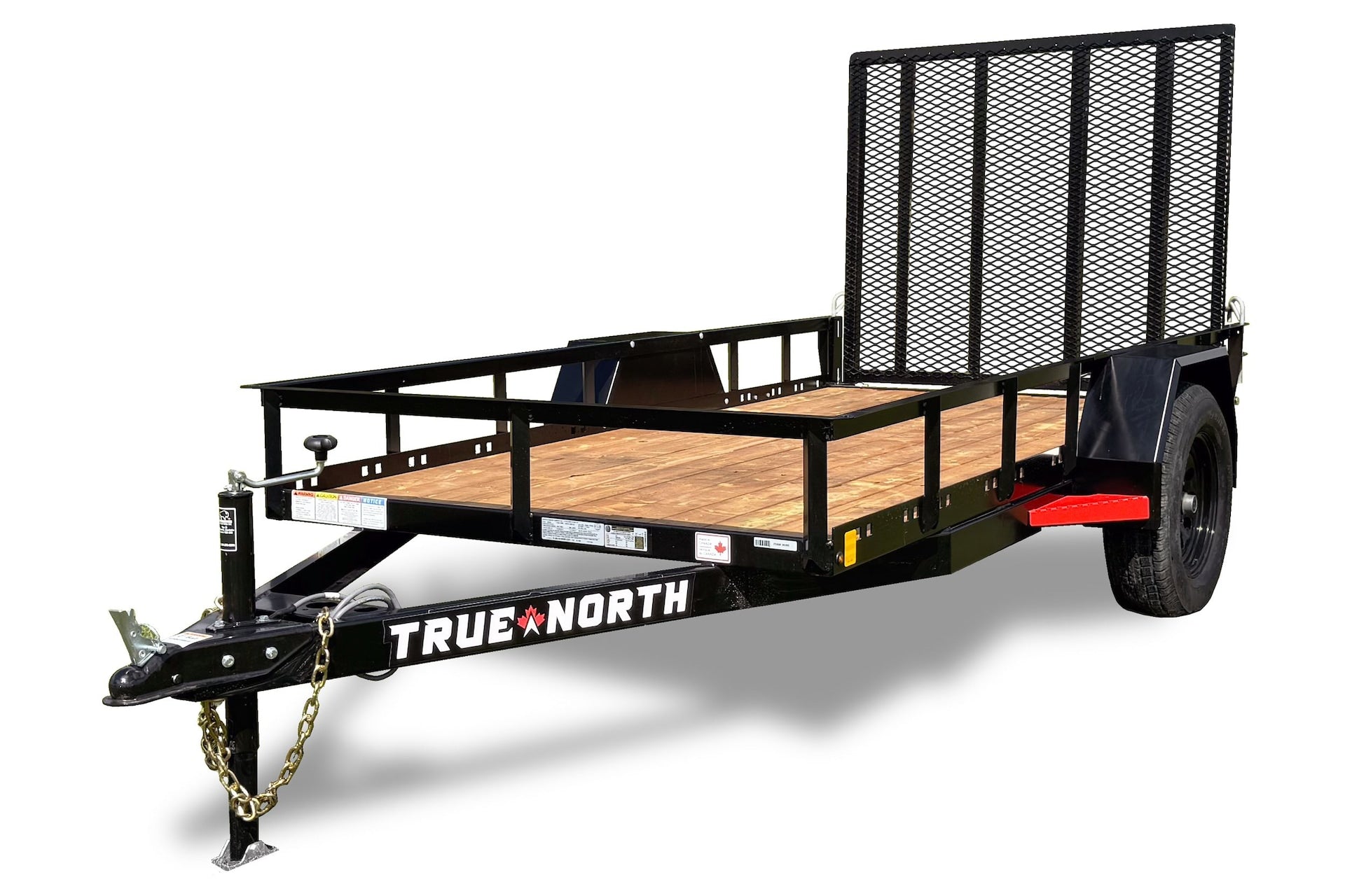 True North 60-in x 10-ft Landschaft Utility Trailer mit Rampentor